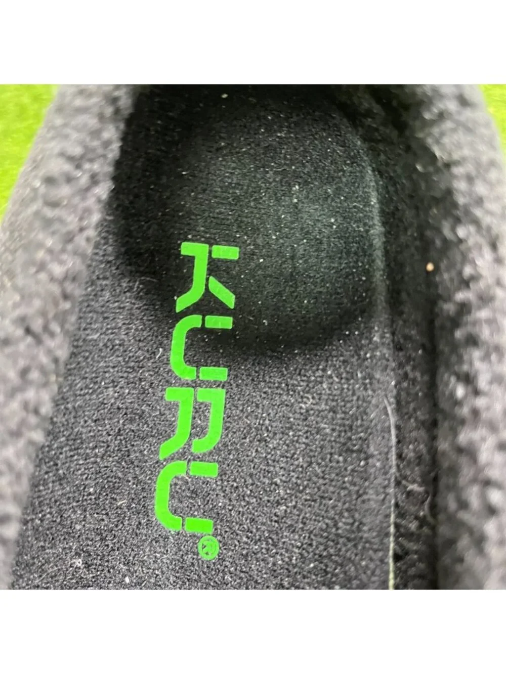 Kuru Draft 2 Mens Size 8 Black Casual Classic Walking Slip-On Mule Slippers